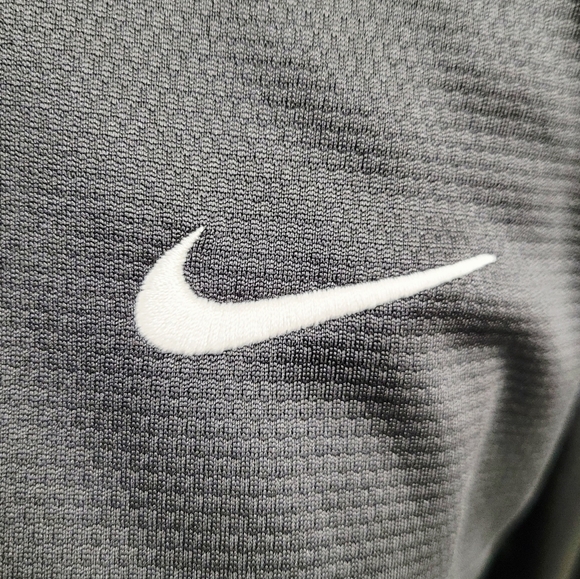 Nike Men’s Dri-FIT Black Performance Quarter-Zip Top – Size Large - Picture 3 of 5